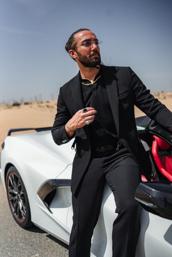 SPECIAL DESIGN ZIPPER POCKET DETAIL CASUAL SUIT - Image 4