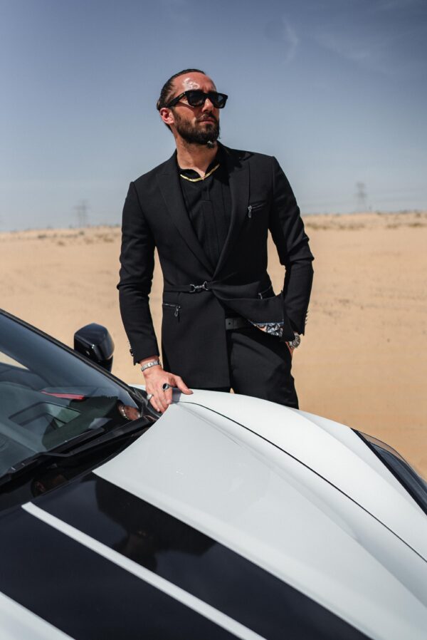 SPECIAL DESIGN ZIPPER POCKET DETAIL CASUAL SUIT - Image 5