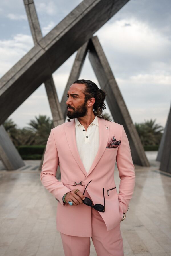 SPECIAL DESIGN ZIPPER POCKET DETAIL CASUAL SUIT - Image 2
